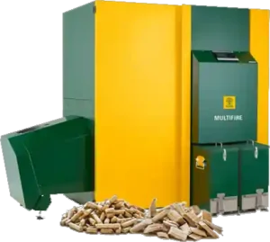 KWB Multifire2 biomass boiler