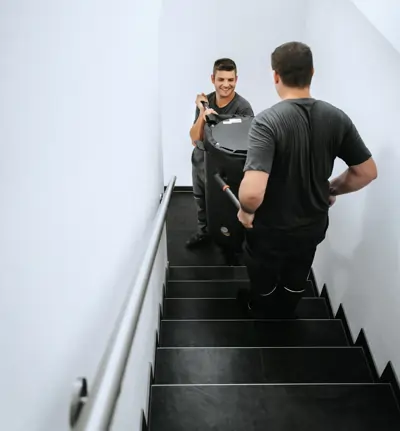 The KWB Multifire2 boiler can be disassembled in small parts for easy installation in hard to access spaces.